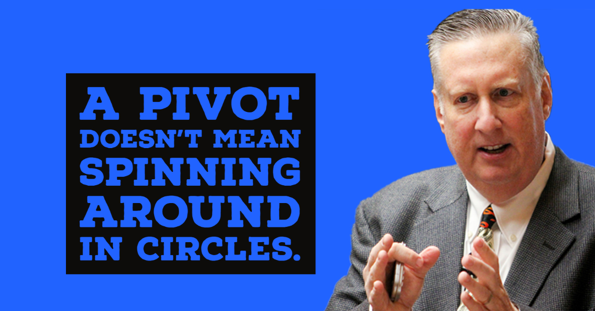 A Pivot doesn't mean Spinning Around in Circles