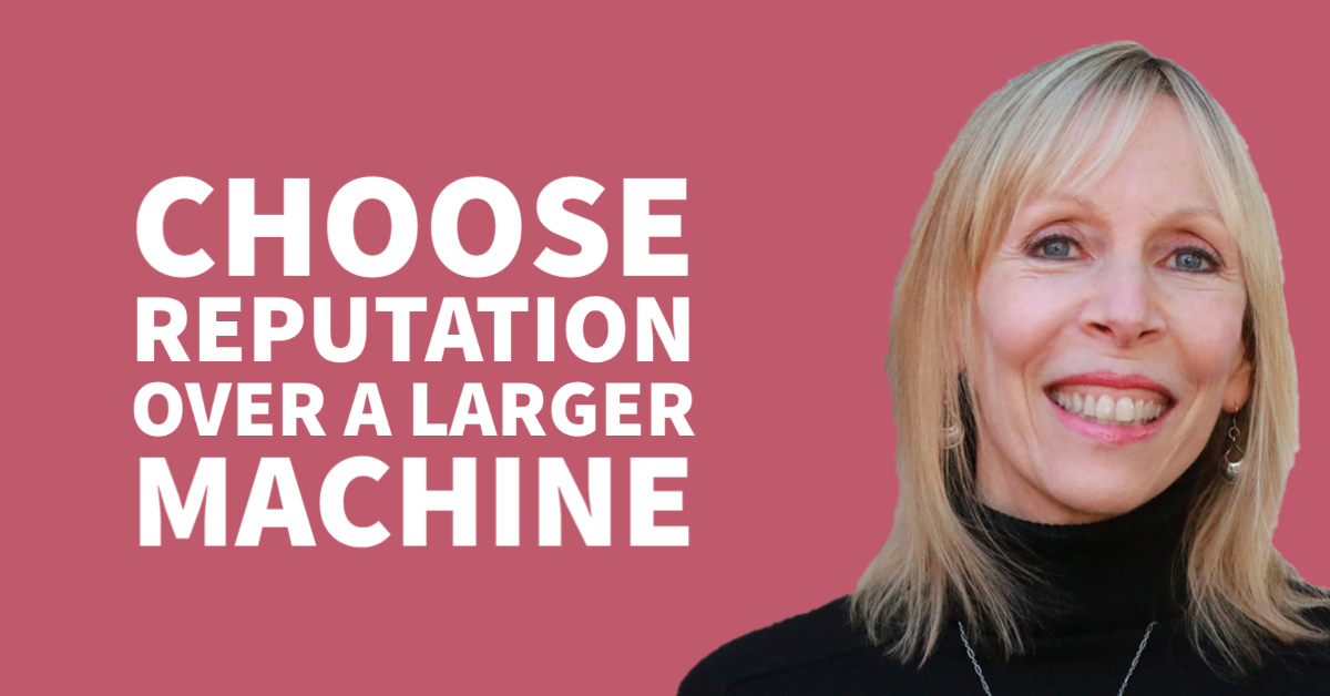 Choose Reputation over a Larger Machine